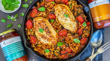 Chicken & Orzo Bake